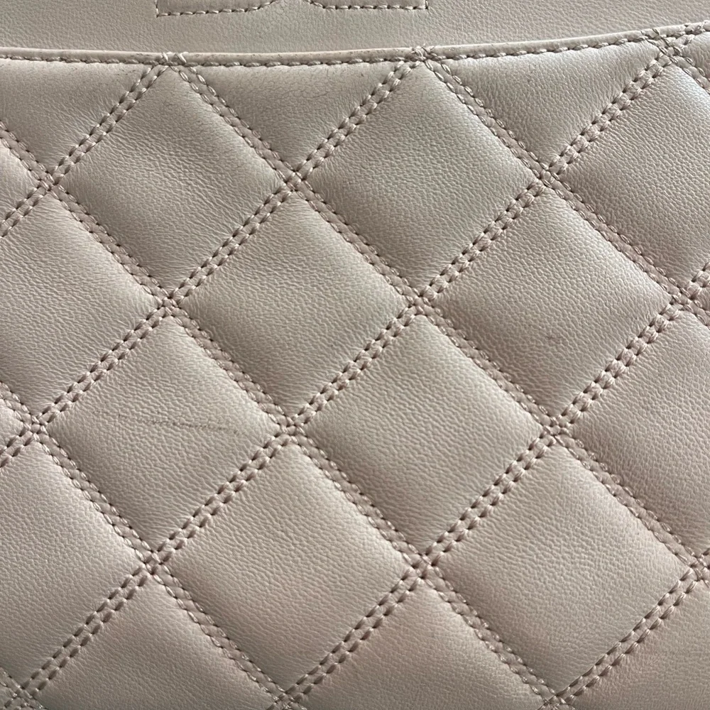 Tory Burch Savannah clutch Quilted light pink purse